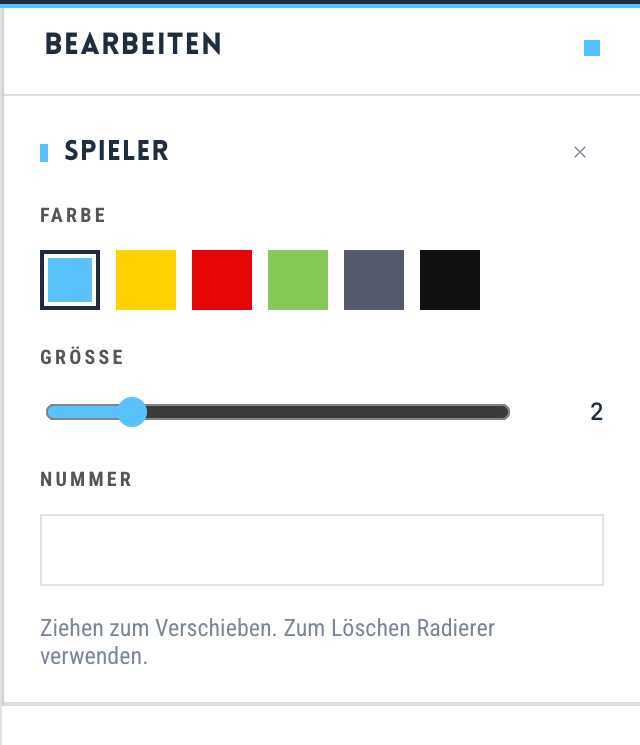 Edit player