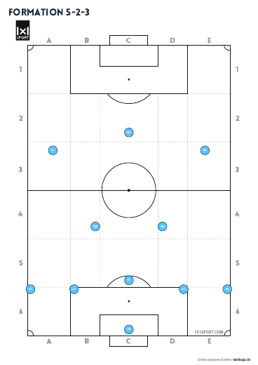 Vorschau: 5-2-3 Formation als PDF (DIN A4)
